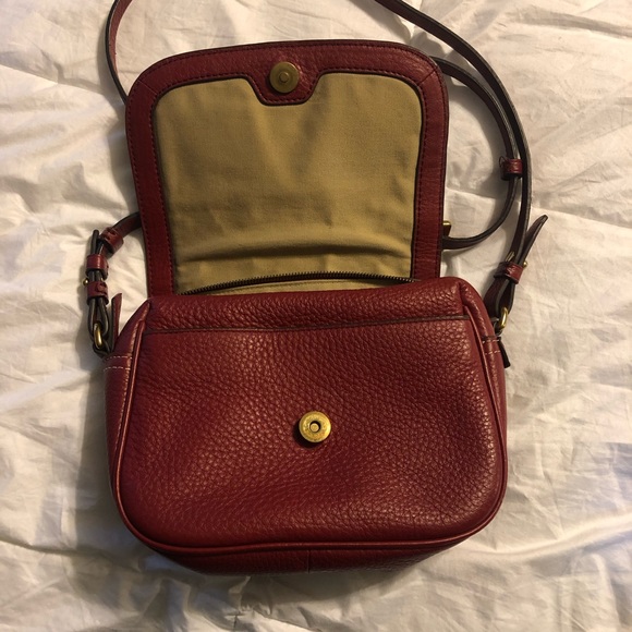 J.Crew Signet Flap Italian Leather Crossbody Bag - Picture 2 of 7